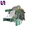Zhengzhou guangmao HOT SELL 1880mm model 5-6ton per day small waste paper recycle machinery, toilet tissue paper making machine