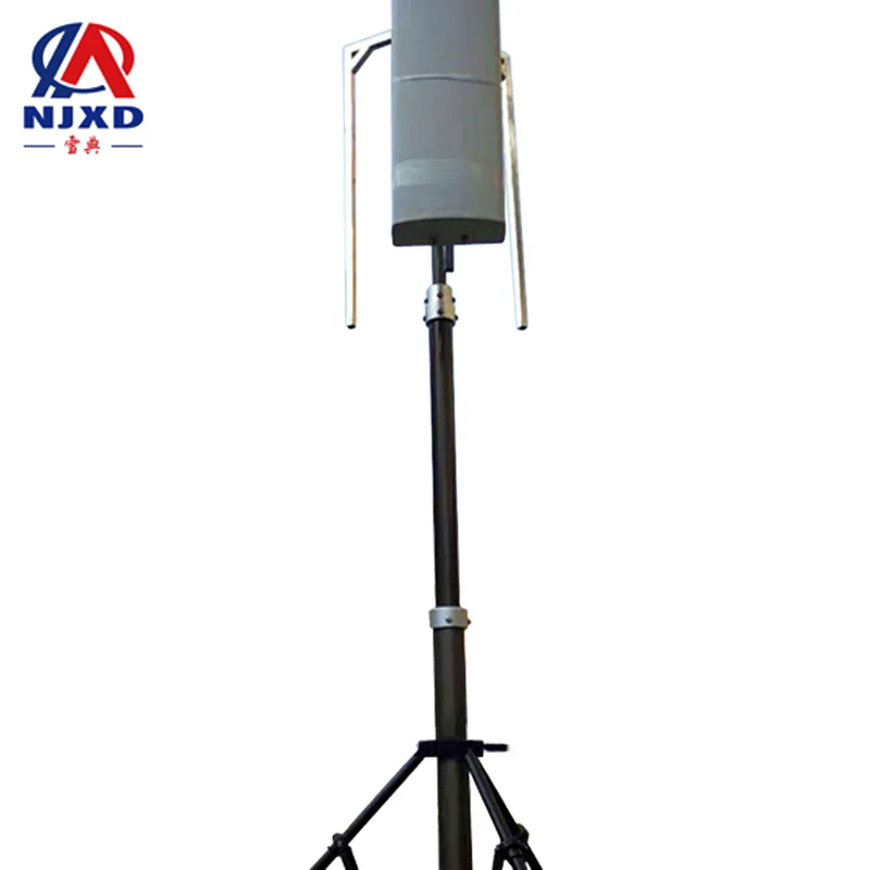 4m tripod mobile antenna pneumatic telescoping mast