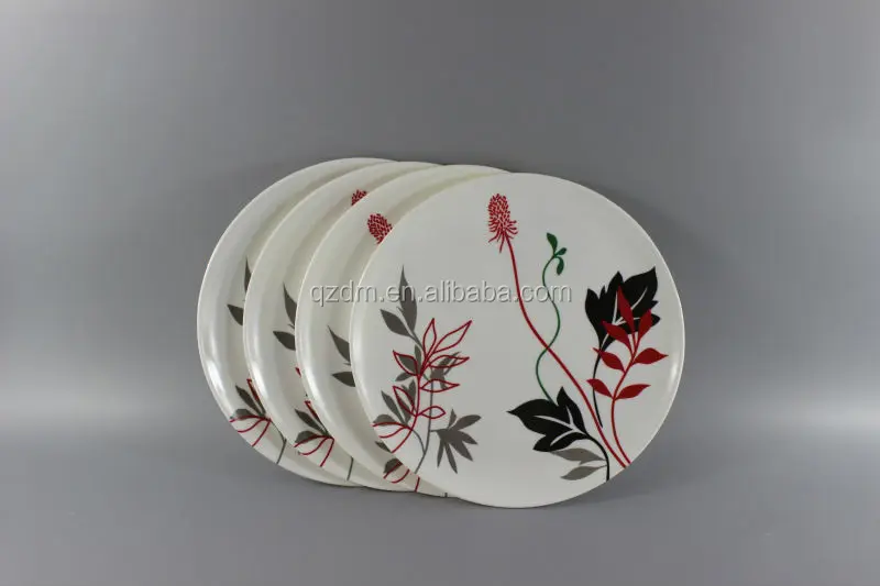 12 pcs melamine dinnerware sets