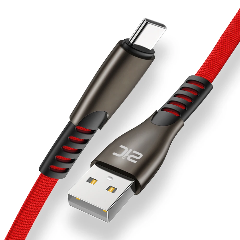 21C High quality 2.4A fast charging sync data cloth braided usb cable - ANKUX.COM