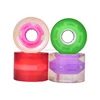 Maya special effect flash led skateboard wheels for longboard
