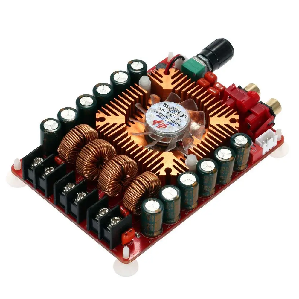 Walmeck High Power Digital Amplifier Board TDA7498E 2160W Dual Channel Audio Stereo Support BTL Mode Mono 220W