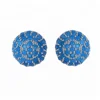 Fashion Pretty Blue Stone Earring Light Weight Earring