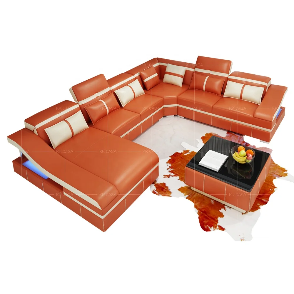 Germany Latest Design Sectional Living Room New Model Sofa Sets