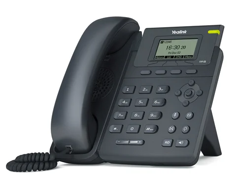 Yealink de base pas cher Téléphone IP SIP-T19P E2 soutenant un comptes sip