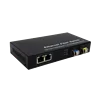 telecommunication equipment 4 ports sfp fiber switch, utp sfp gbic module to 2 rj45 connector