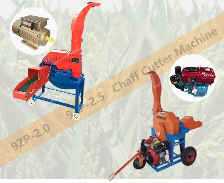 High Productivity Small Hand Hay Chopper Mini Chaff Cutter Machine