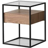 Simple and modern Locker side Iron tea table