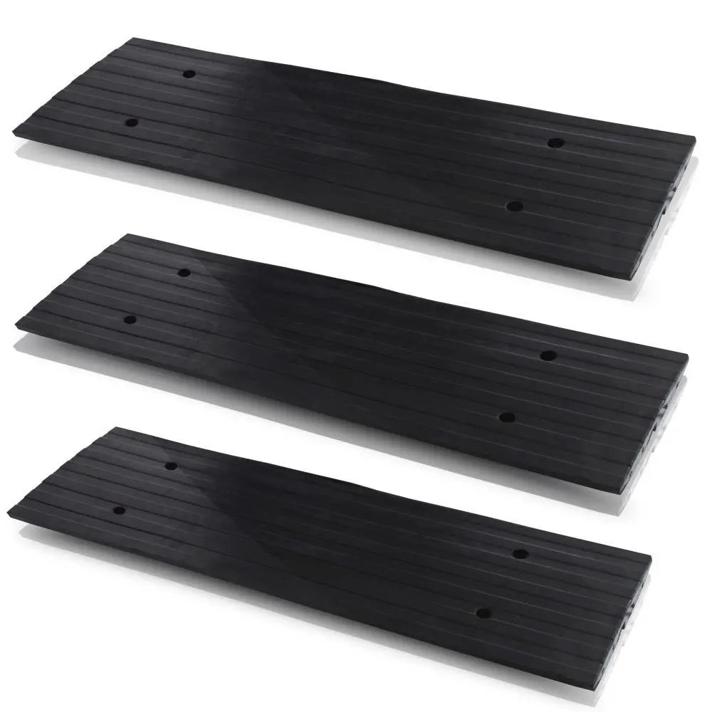 Buy Pyle Car Driveway Adjustable Curb Ramps 3 Pack Heavy Duty