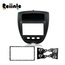 2 Din DVD GPS Frame Kit Refitting Frame for Peugeot 107 / Citron C1 / Toyota AYGO