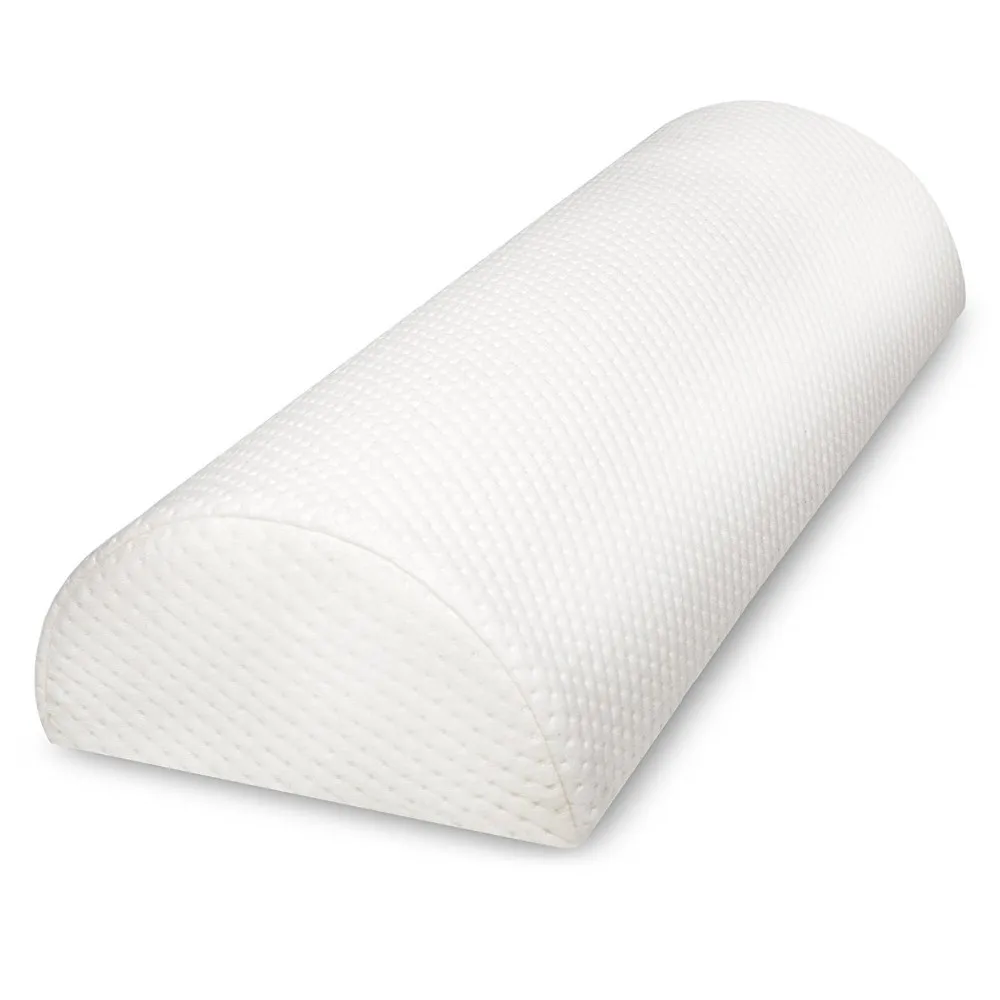 Premium Half Moon Bolster Knee Pillow To Reduce Stress On Spine And