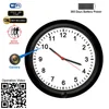 lowest price invisible hidden camera wifi ip cctv pinhole wall clock spy camera