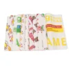 Printed logo reusable food sandwich wrapper burger packaging wax paper custom shawarma wrapping paper