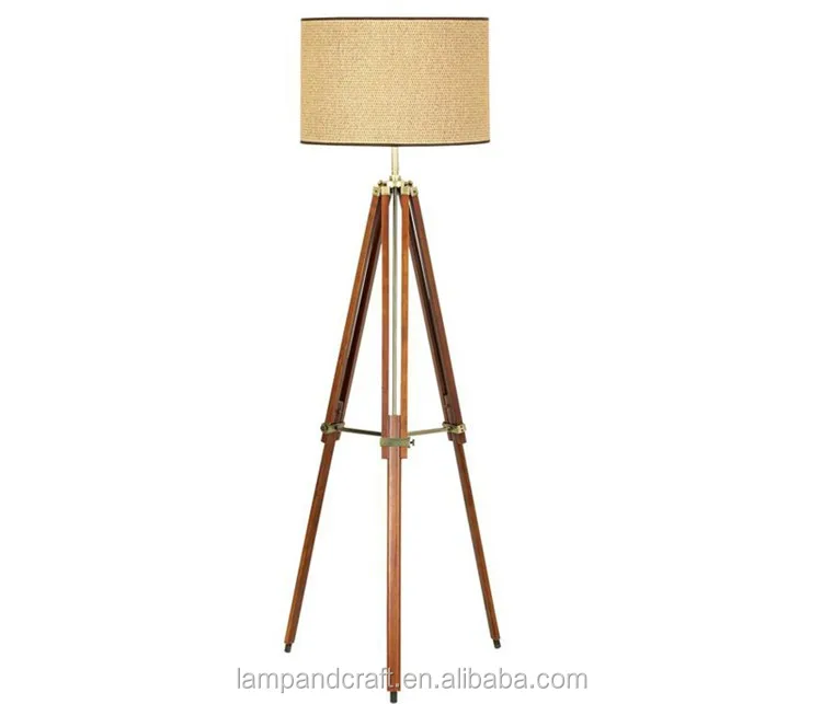Saa australien stil holz marinen stativ stehlampe für café ...