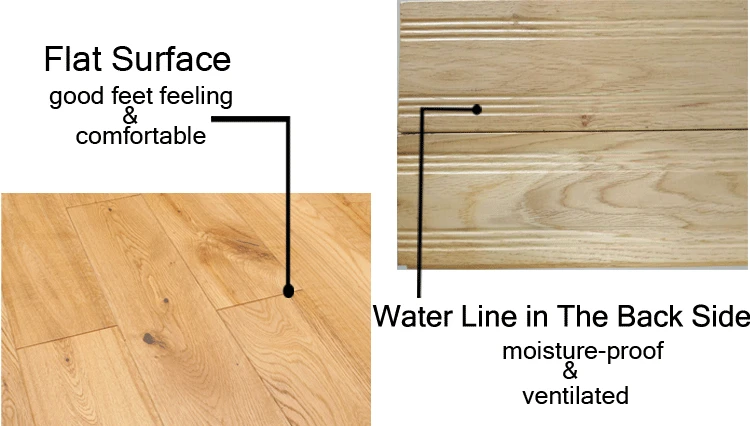 Cheap Natural Solid Chinese Oak Wood Used Hardwood Flooring For