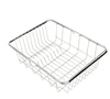 Best Price Stainless Steel Sink Drain Basket Kitchen Vegetable Fruit Draining Basket Tableware Drain Storage Basket