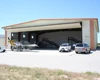 Prefab Insulated Steel Construction Steel Structure Aircraft Hangar Drawing