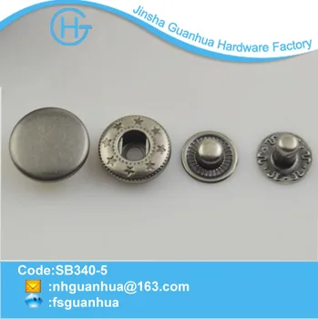 Normal Design Metal Clothing Snap Button Snap Fastener Buy