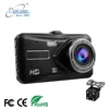 4 inch Touch Screen Display Dual lens Action camera 170 degree Wide view angle loop recording digital video Car Security Camera