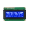 20*4 character lcd module with 8-bit MPU interface Monochrome STN negative blue transmissive screen