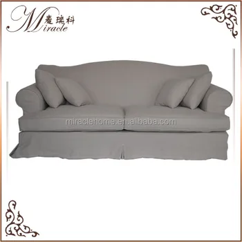 Tissu Lin Gris Clair Couverture Canapé Utilisé Avec Canard Rembourrage En Plumes Et Coussin Buy Housse En Tissu Utilisé Canapé Avec Plume De