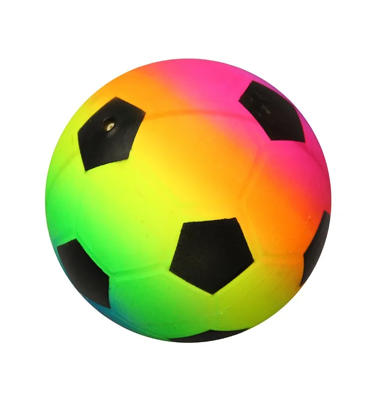 9 Inch Inflatable Plastic Rainbow Volleyball Toy - Buy 9 Inch ...