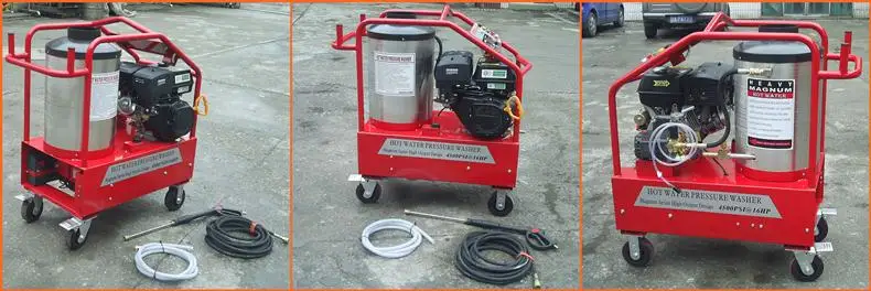 industrial pressure washer with heat