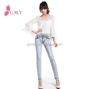 skinny jeans korean style