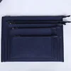 Single color minimalist file folder bag Portable zipper lock file bag