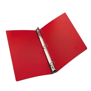 A4 Size Red Plastic File Folder 3 Ring Binder - Buy Ring Binder Clips ...