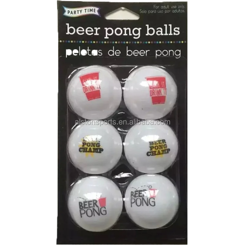 40mm Oem Colorful Plastic Beer Pong Balls For Games,Practice,Carnival