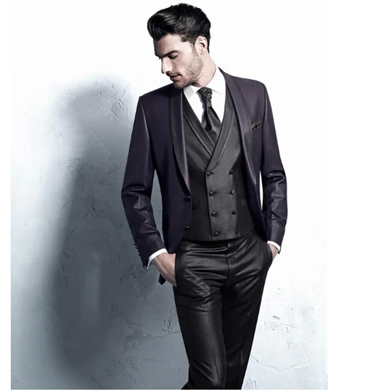 Mens Wedding Vest And Tie Find Get Quotations Mens Wedding Suits Shawl Lapel Tuxedos Groom Attend Formal Party High