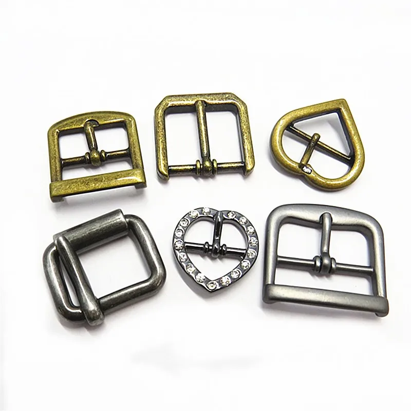 Custom Wholesale 20mm Antique Brass Metal Boots Buckle Shoes Buckle ...