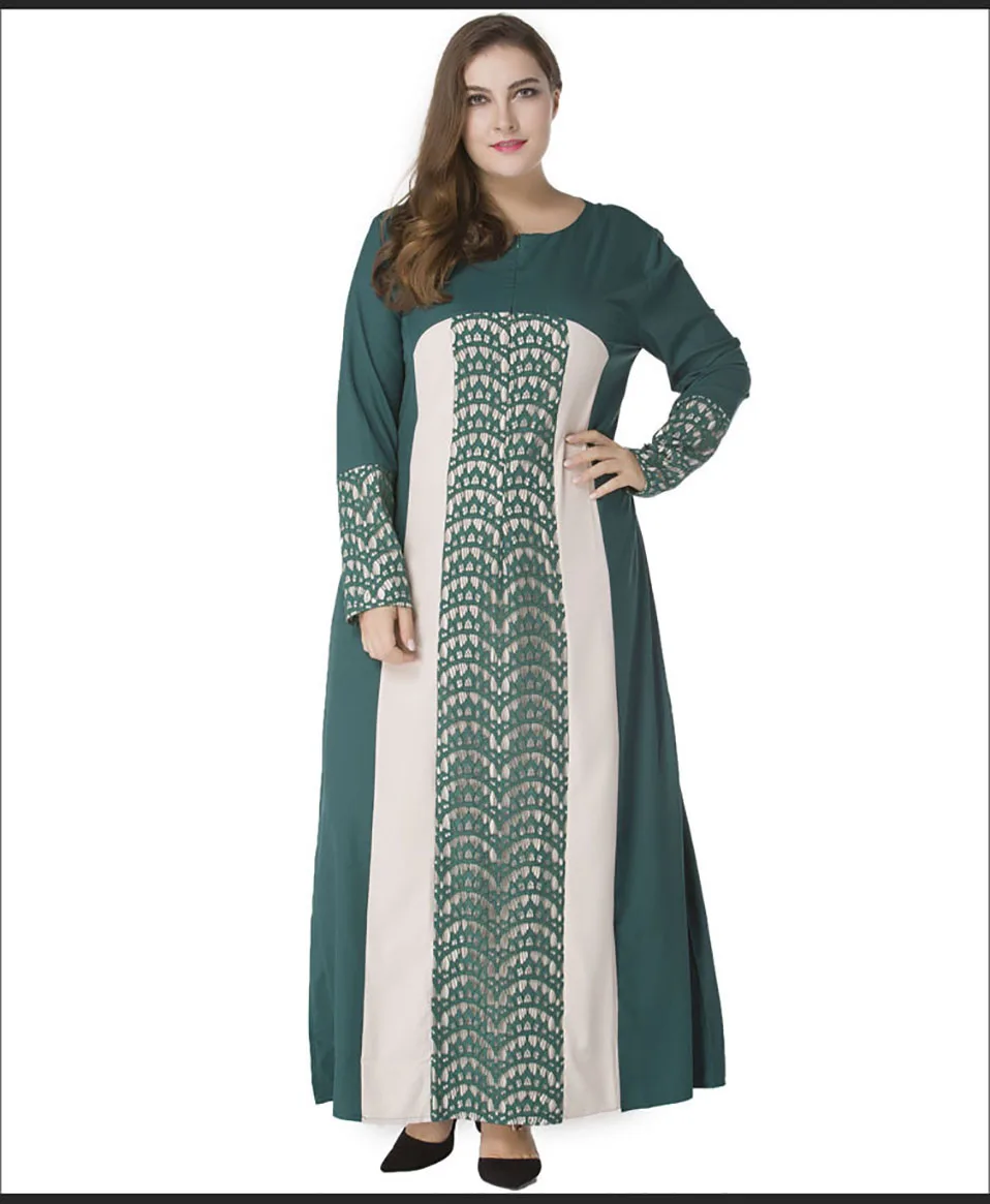 2019 Plus Size Muslim Women Clothing Abayas Online Uk Modest Dresses ...
