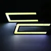 U Drl Led Daytime Running Light COB U Shape Daytime Running Light Car Lamps drl fog light