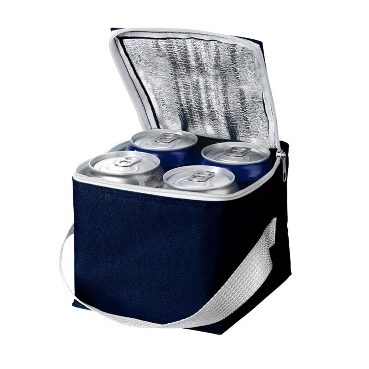 Accept customized logo and packing non woven insulated lunch thermal cooler bag