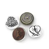 4PCS Mix Horse Snap Button Charm for Making Leather Bracelet SBL533