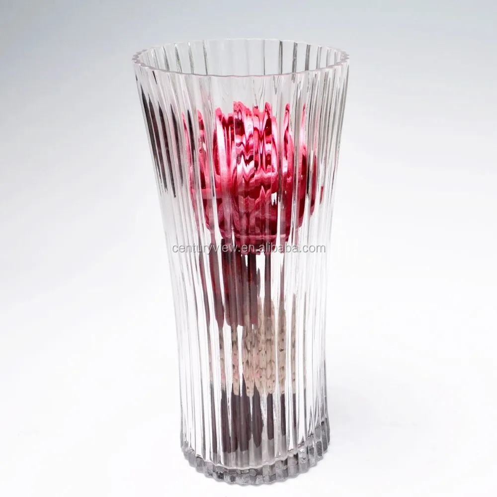 Wholesale Decorative Round Clear Crackle Glass Vases Buy Crackle
