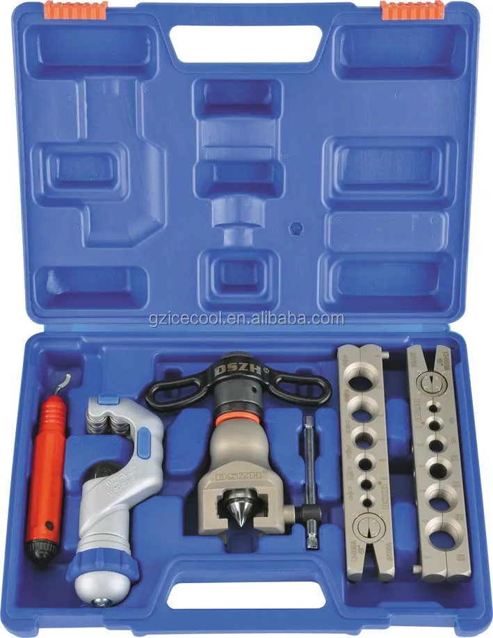 45 Ratchet Eccentric Cone Type Copper Tube Flaring Machine Kit Flaring