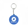 Factory cheap giveaway rubber keyring 2d custom shaped die cut soft pvc keychain for return gifts
