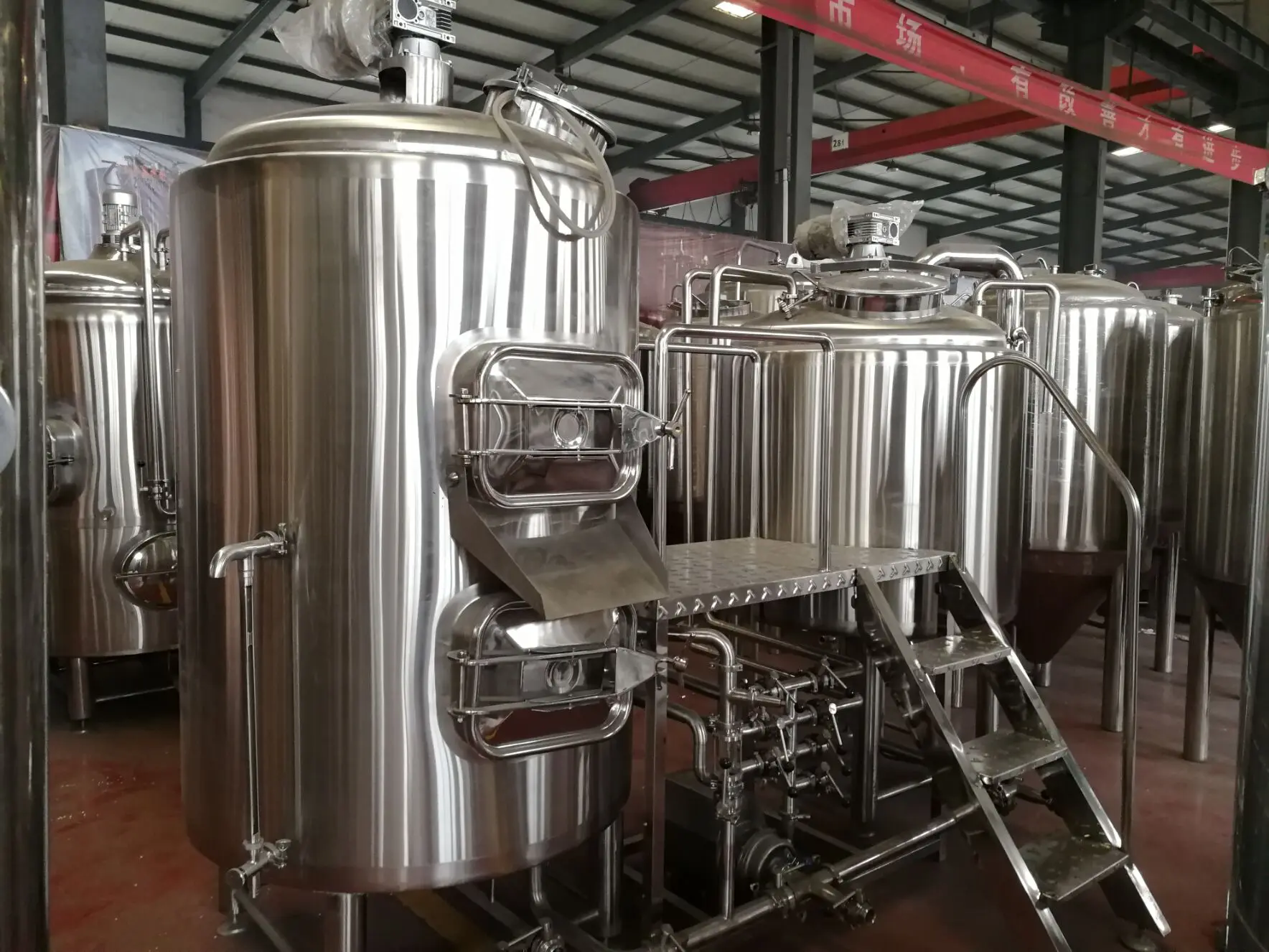 ZHET- 500L barley malt fermented equipment draft beer brewing equipment for sale