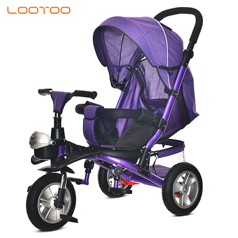 18 Month Old 3 Wheel Kids Walker Trike / Steel Frame Material Baby