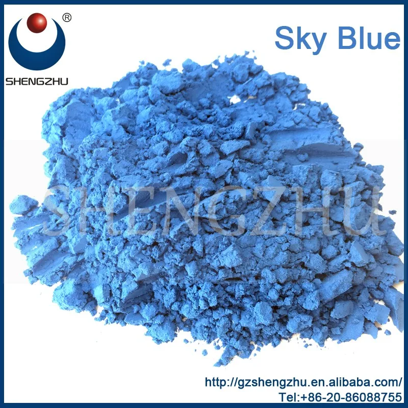 Thermochromic pigment powder scarlet Sky blue