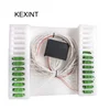 KEXINT 2 * 32 PLC Fiber Optic Splitter in ABS Box PLC Singlemode digital cable splitter