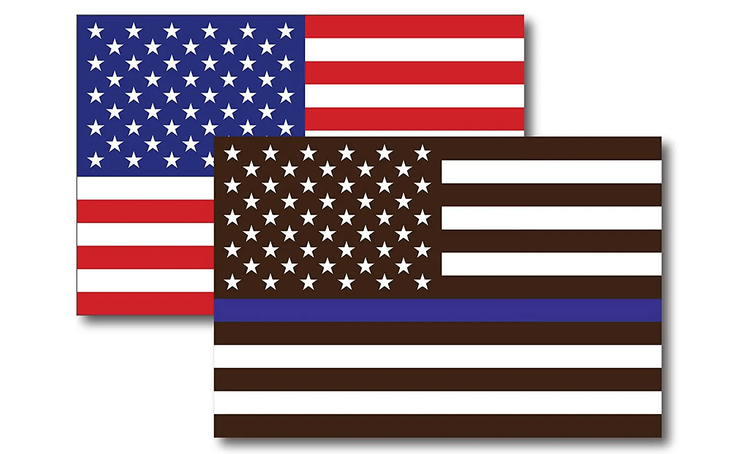 Heavy Duty for Car Truck SUV Thin Blue Line Magnet Decal in Support of Police and Law Enforcement Officers Magnet Me Up