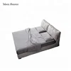 hot selling king bedroom furniture white modern leather beds for sale
