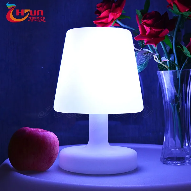 Cheap Small Plastic Glowing Reading Lamp Battery Led Table Lamp Buy