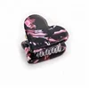 vintage cute heart personality small hair claw for girls hair decoration