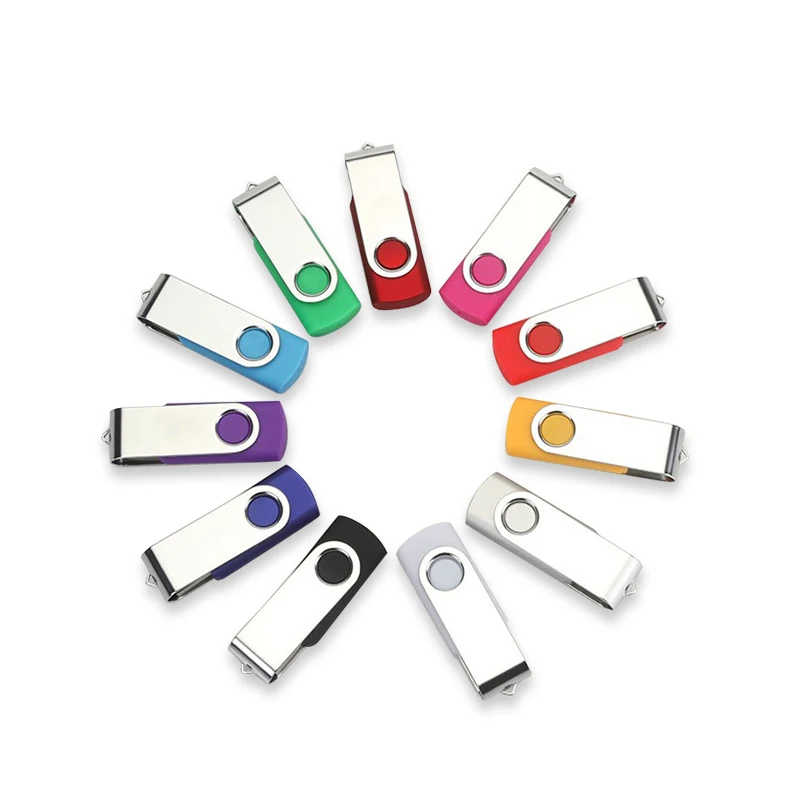 Cheapest colorful mini twister swivel usb flash disk drive with custom logo - USBSKY | USBSKY.NET