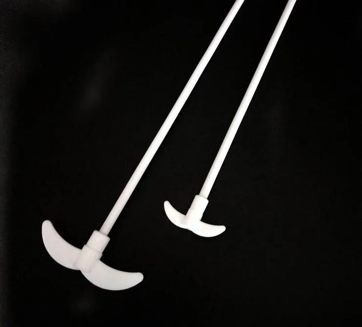 4E's USA PTFE Coated Paddle Stirring Rod - 35cm For Lab Overhead Stirrers